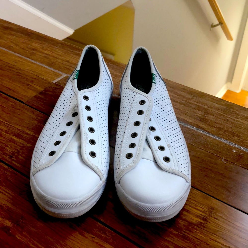 NWOT Leather Keds Perf Sneaker